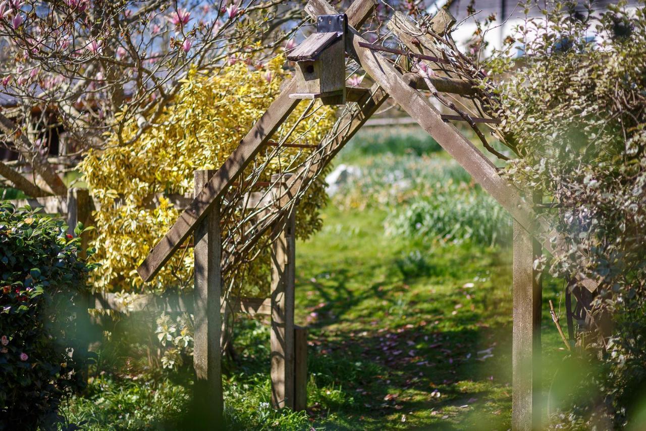 The Snug At Cornish Barn Holidays トルーロー エクステリア 写真